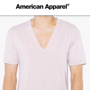 Men’s American apparel  deep v T-shirt